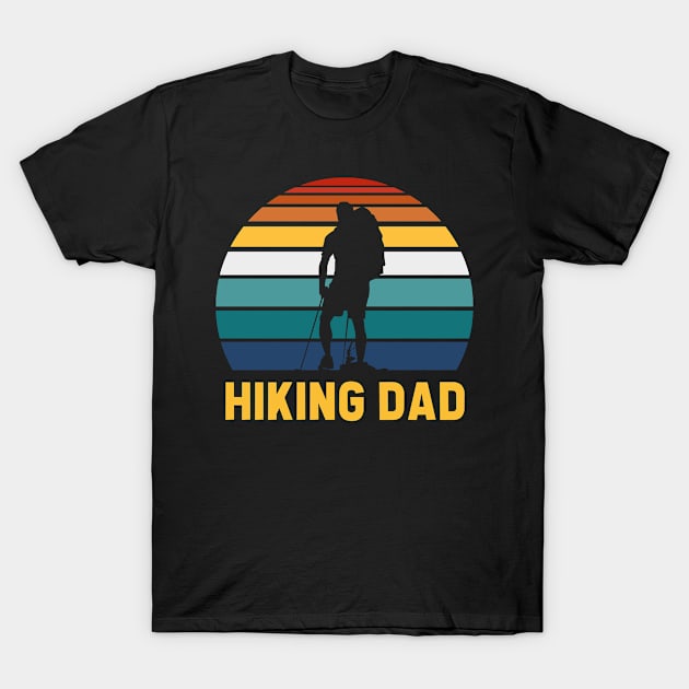 hiking dad T-Shirt by jamboi